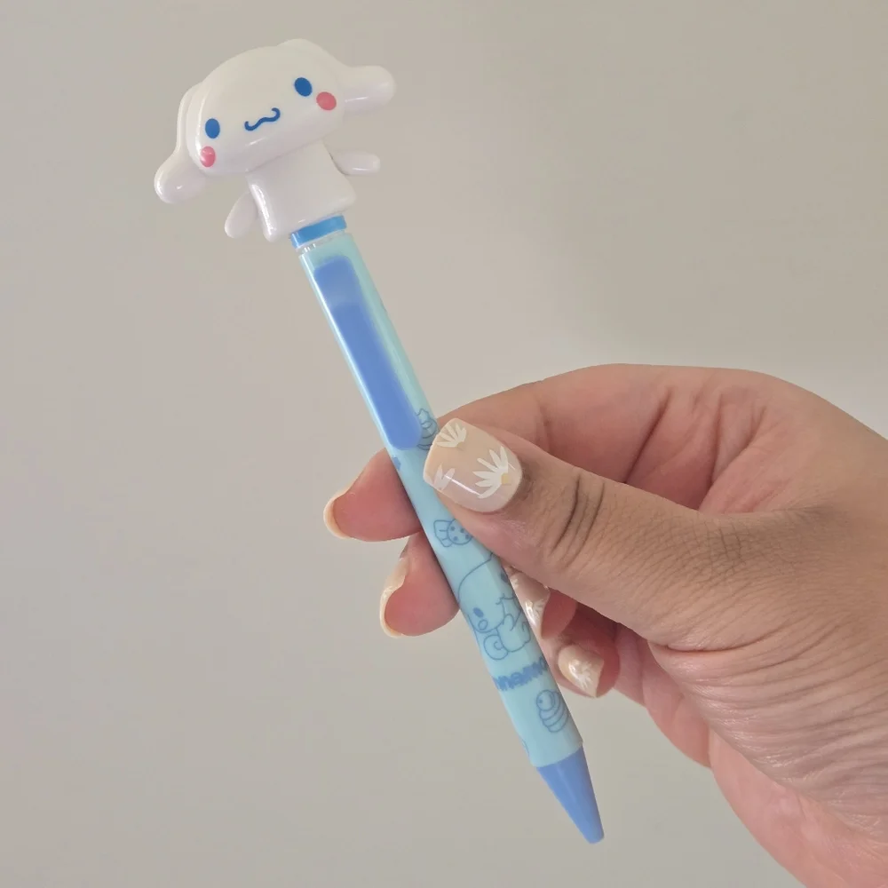 Sanrio Waving Cinnamoroll Top Blue Click Pen